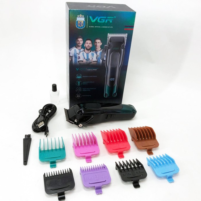 Професійна бритва-машинка для стрижки волосся VGR V-013, Тример для самостійної стрижки волосся FM-85