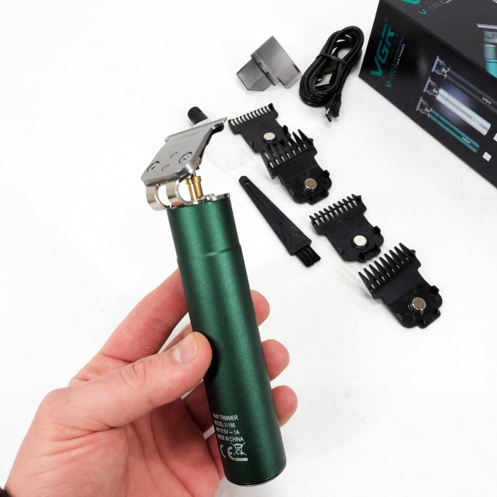 Чоловічий набір для стрижки волосся бездротовий VGR, Машинка для стрижки волосся з мотором OX-16