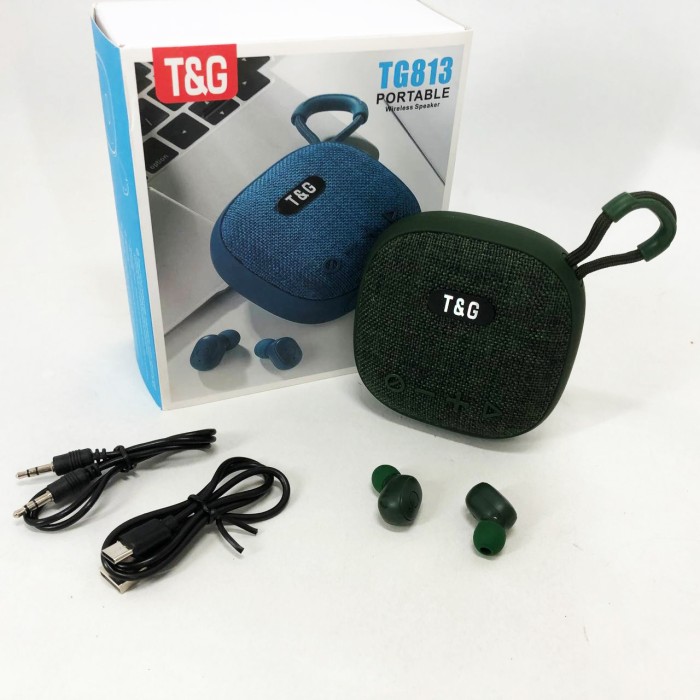 Бездротова колонка переносна гучна TG813, Якісна bluetooth колонка музична акумулятор QM-65