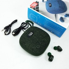 Блютуз колонка з радіо TG813, Bluetooth стерео колонка з функцією радіо, Колонка PQ-570 для музики