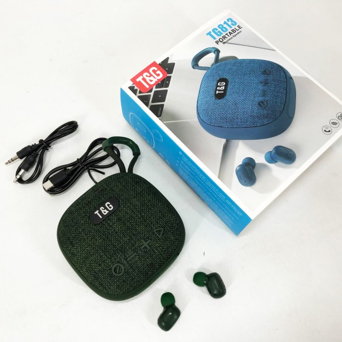 Блютуз колонка з радіо TG813, Bluetooth стерео колонка з функцією радіо, Колонка PQ-570 для музики