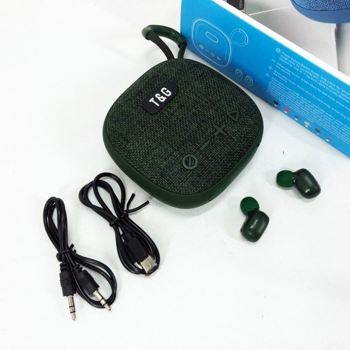 Портативна колонка bluetooth стерео TG813, Колонка акумуляторна Музична з блютузом і флешкою TZ-11