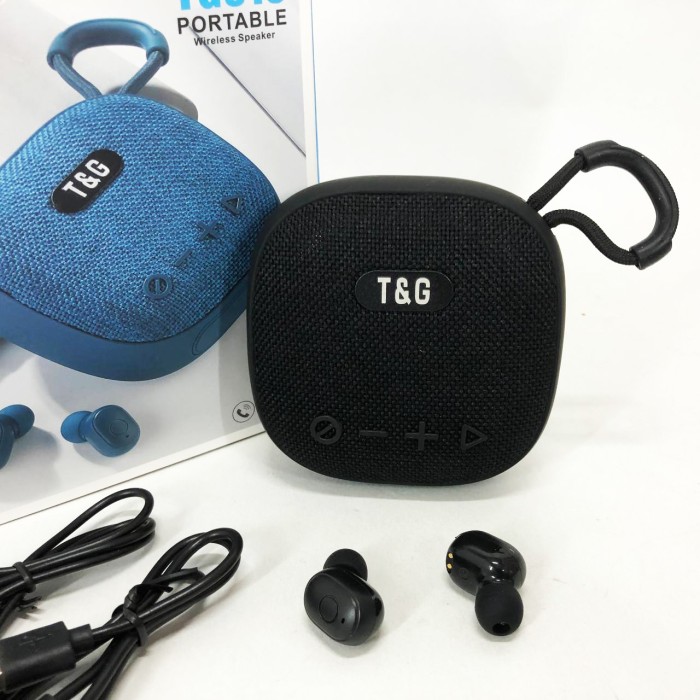 Бездротова портативна колонка для музики TG813, Портативна колонка bluetooth стерео BJ-46