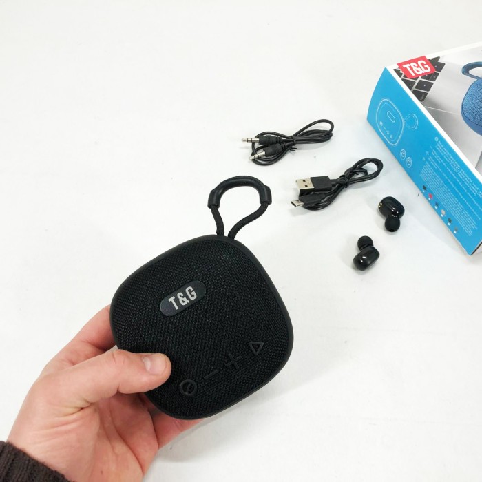 Бездротова портативна колонка для музики TG813, Портативна колонка bluetooth стерео BJ-46