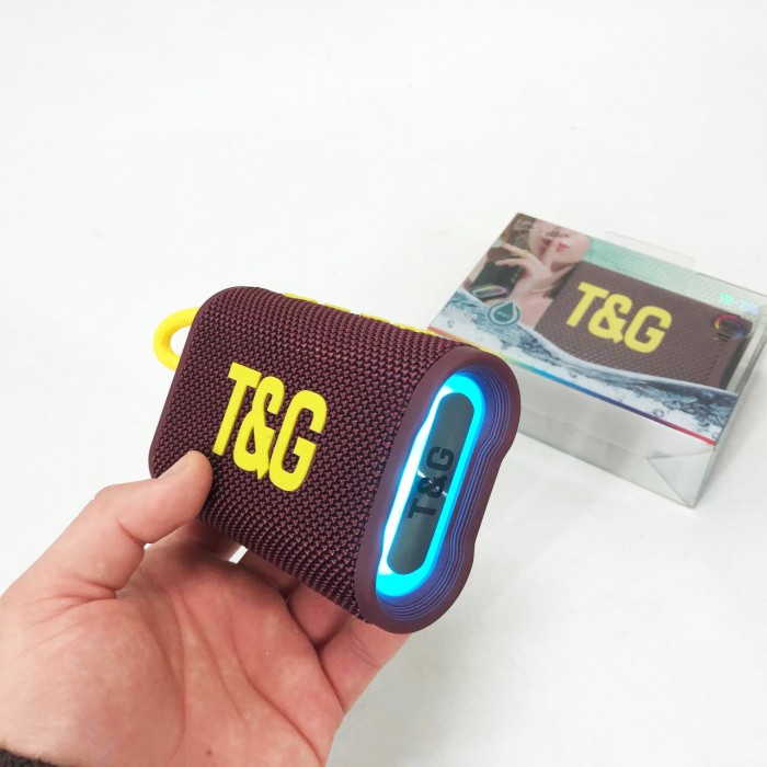 Портативна бездротова якісна колонка TG396, Блютуз колонка з підсвічуванням, SG-830 Переносні колонки