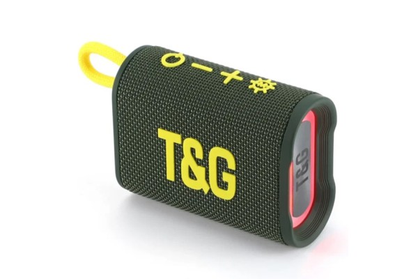Колонка музична акумулятор TG396, Колонка переносна для музики блютуз світлова OH-78