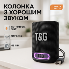 Bluetooth-колонка TG396. Колір: чорний