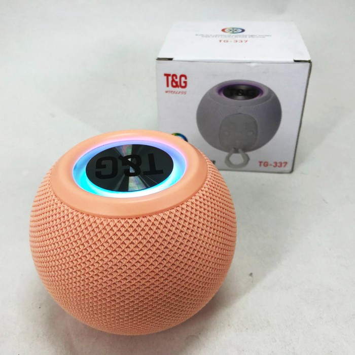 Bluetooth колонка з різнокольоровим підсвічуванням зі стереозвуком TG337, Колонки для музики вдома YC-16