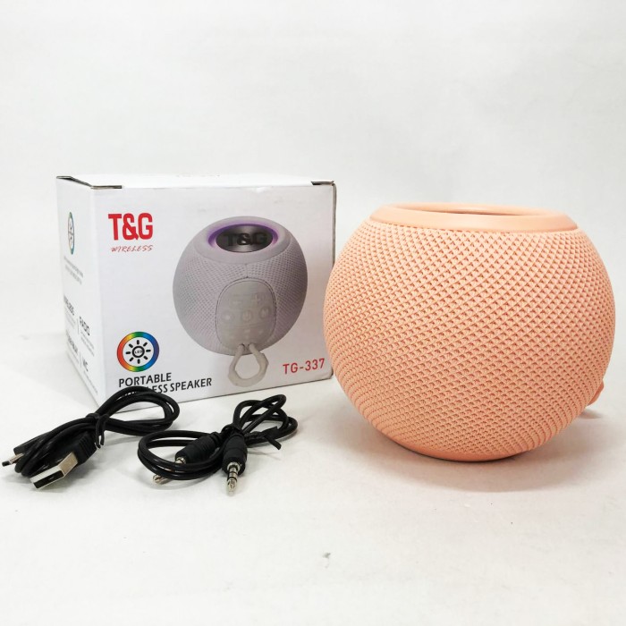 Bluetooth колонка з різнокольоровим підсвічуванням зі стереозвуком TG337, Колонки для музики вдома YC-16