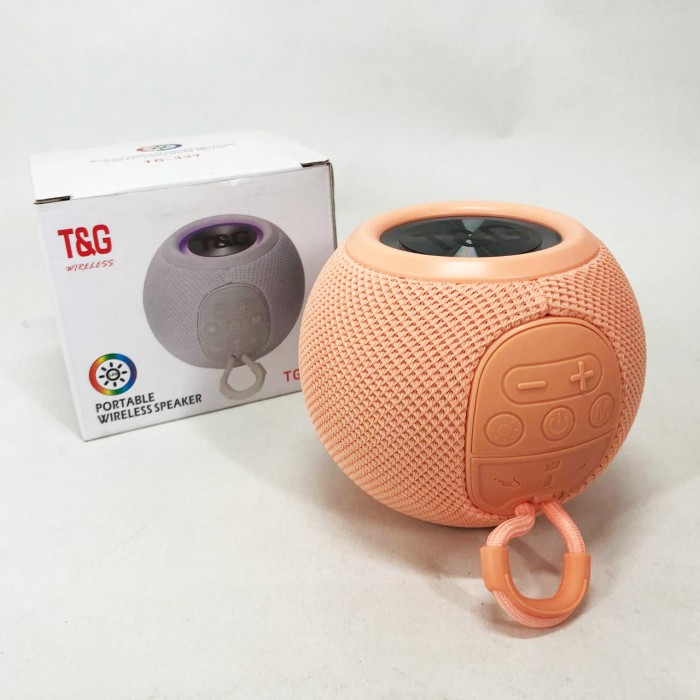 Bluetooth колонка з різнокольоровим підсвічуванням зі стереозвуком TG337, Колонки для музики вдома YC-16