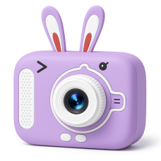 Дитячий цифровий фотоапарат X900 Rabbit Колір: фіолетовий VE-88