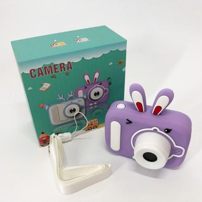 Дитячий цифровий фотоапарат X900 Rabbit KS-143 Колір: фіолетовий