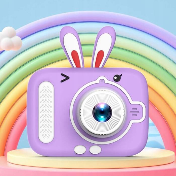 Дитячий цифровий фотоапарат X900 Rabbit KS-143 Колір: фіолетовий