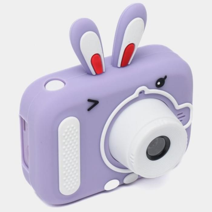 Дитячий цифровий фотоапарат X900 Rabbit KS-143 Колір: фіолетовий