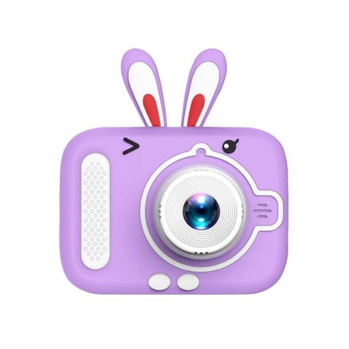 Дитячий цифровий фотоапарат X900 Rabbit Колір: фіолетовий