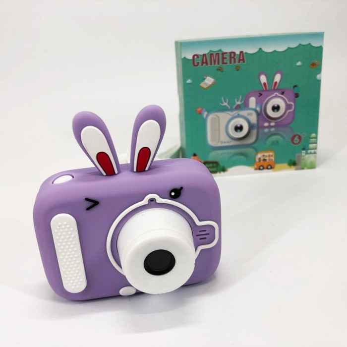 Дитячий цифровий фотоапарат X900 Rabbit Колір: фіолетовий