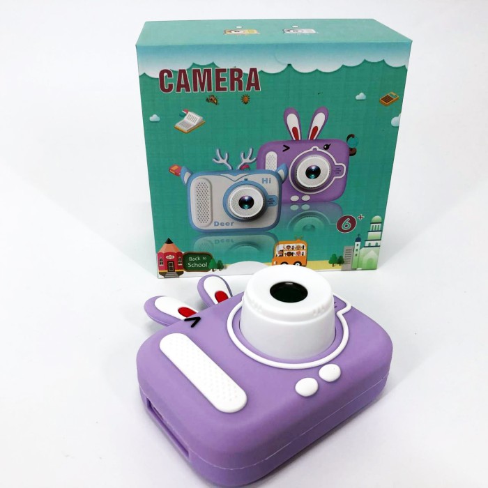Дитячий цифровий фотоапарат X900 Rabbit Колір: фіолетовий