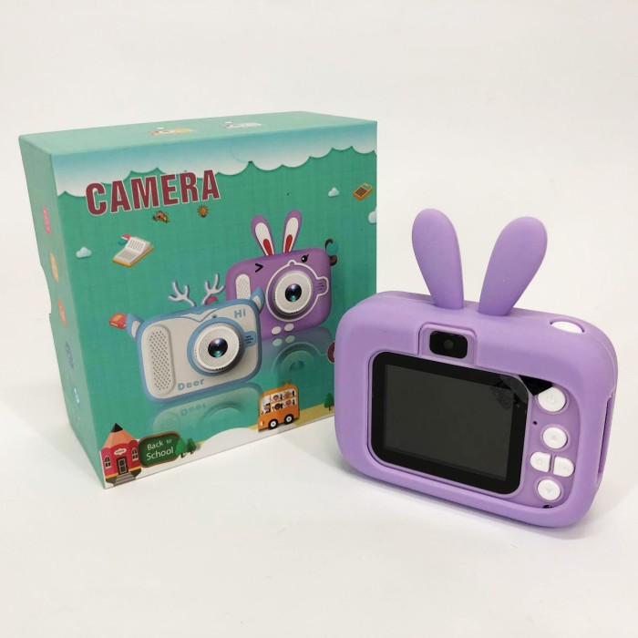 Дитячий цифровий фотоапарат X900 Rabbit Колір: фіолетовий