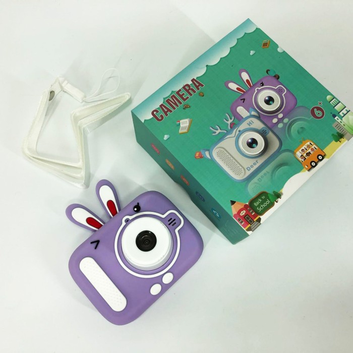 Дитячий цифровий фотоапарат X900 Rabbit Колір: фіолетовий