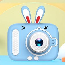 Дитячий цифровий фотоапарат X900 Rabbit Колір: блакитний OQ-61