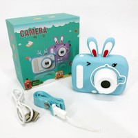 Дитячий цифровий фотоапарат X900 Rabbit Колір: блакитний RH-37