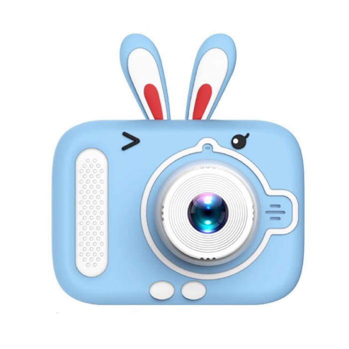 Дитячий цифровий фотоапарат X900 Rabbit Колір: блакитний VF-35