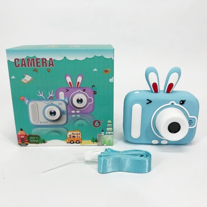 Дитячий цифровий фотоапарат X900 Rabbit PS-637 Колір: блакитний