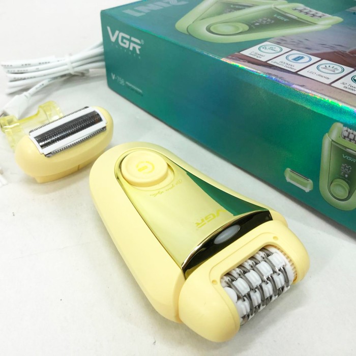 Епілятор для видалення непомітного волосся GR, Тример з насадками для жінок Електроепілятор тіла CA-86