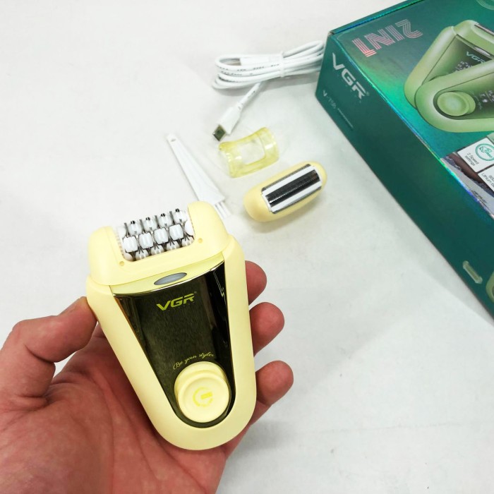 Якісний тример для інтимних зон GR 2 до 1 V-758, Епілятор депілятор бритва, Епілятор бритва для ніг JN-96