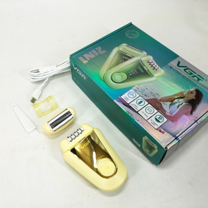 Якісний тример для інтимних зон GR 2 до 1 V-758, Епілятор депілятор бритва, Епілятор бритва для ніг JN-96