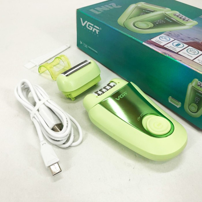 Бритва для депіляції 3 в 1, Багатофункціональна жіноча бритва Бездротова акумуляторна жіноча EV-87