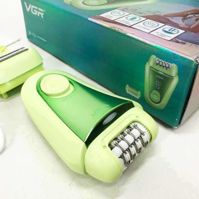 Бритва для депіляції 3 в 1, Багатофункціональна жіноча бритва Бездротова акумуляторна жіноча EV-87