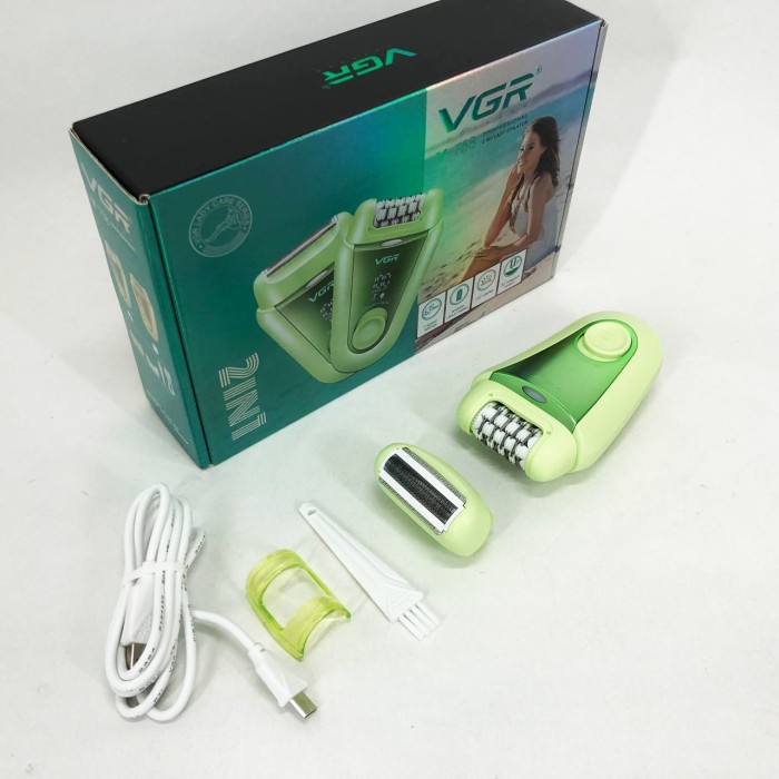 Бритва для депіляції 3 в 1, Багатофункціональна жіноча бритва Бездротова акумуляторна жіноча EV-87