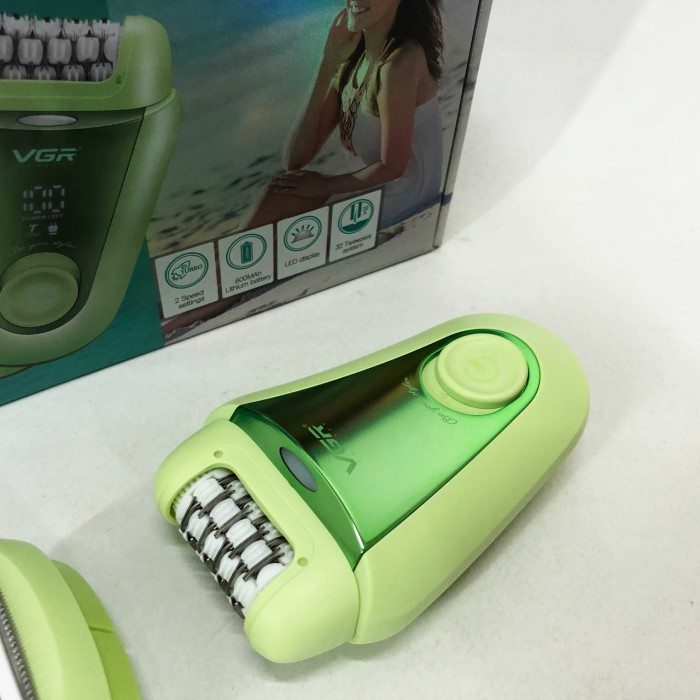 Бритва для депіляції 3 в 1, Багатофункціональна жіноча бритва Бездротова акумуляторна жіноча EV-87