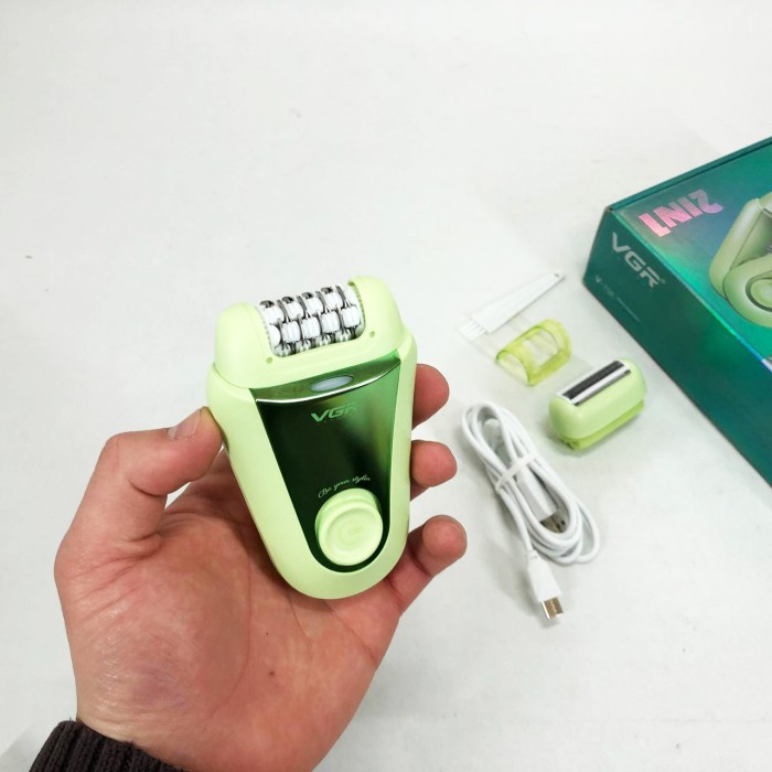 Бритва для депіляції 3 в 1, Багатофункціональна жіноча бритва Бездротова акумуляторна жіноча EV-87