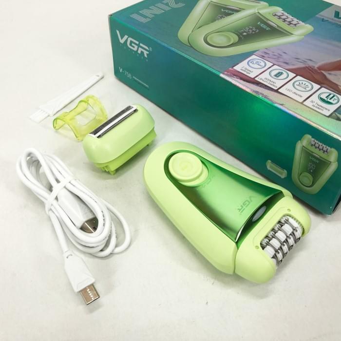 Епілятор VGR 2 до 1 V-758. CR-430 Колір: зелений