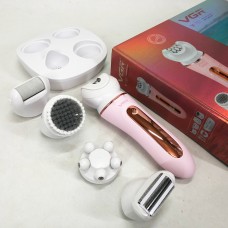 Якісний епілятор жіночий VGR 5 в 1 V-751, Епілятор для волосся на ногах жіночий для пахв JS-95