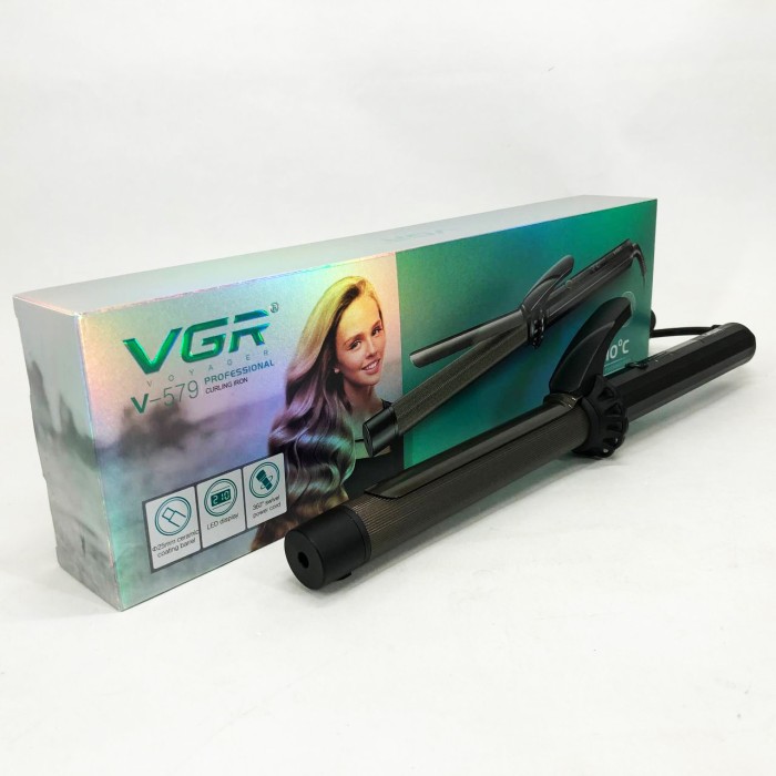 Стайлер-плойка для локонів, Стайлер для об'єму волосся Плойка для завивки зачіски HK-12