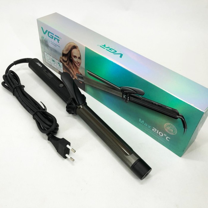 Стайлер-плойка для локонів, Стайлер для об'єму волосся Плойка для завивки зачіски HK-12