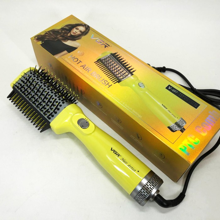 Фен-щітки стайлери, Стайлер для завивки, Фен для волосся з дифузором Потужний фен швидкого сушіння JF-36