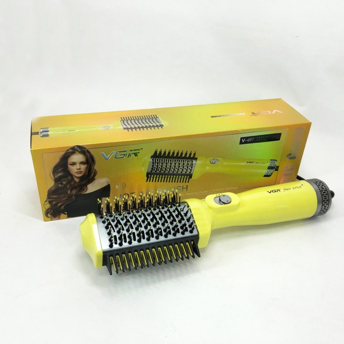 Фен-щітки стайлери, Стайлер для завивки, Фен для волосся з дифузором Потужний фен швидкого сушіння JF-36