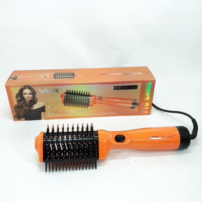 Зручний надійний фен для волосся, Фен для укладання будь-якого волосся, Фен-стайлер з функцією завивки GS-21