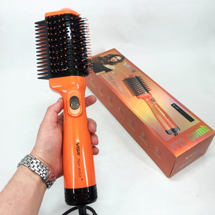 Зручний надійний фен для волосся, Фен для укладання будь-якого волосся, Фен-стайлер з функцією завивки GS-21