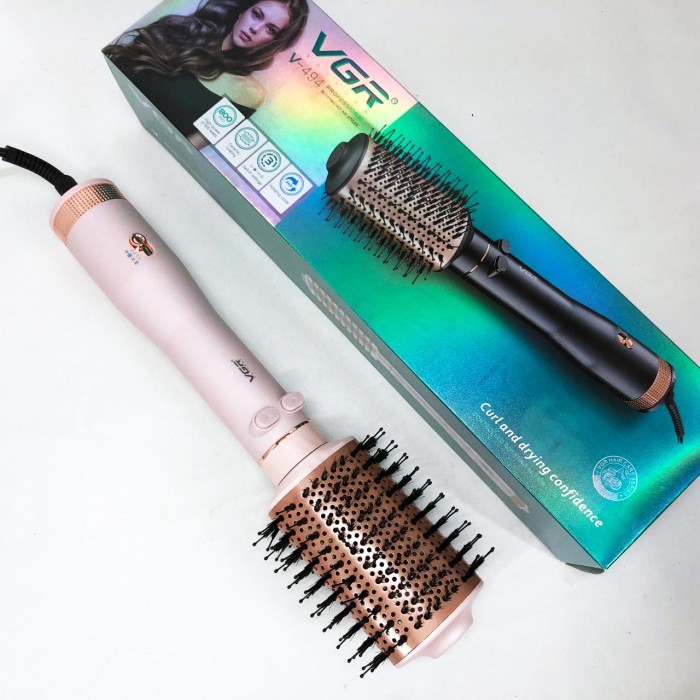 Якісний фен для волосся VGR, Стайлер для створення локонів Електричний фен гладкого волосся TA-46