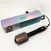 Електрична фен-щітка для гладкої зачіски VGR V-494 800 Вт, Електричний фен для гладкого волосся XZ-88