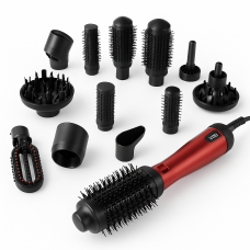 Фен для волосся професійний 2 швидкості VGR 8 в 1 V-488, Фен для волосся з холодним обдуванням YO-28