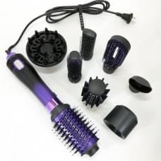 Фен-щітка стайлер VGR 8 в 1 V-488. UX-889 Колір: фіолетовий