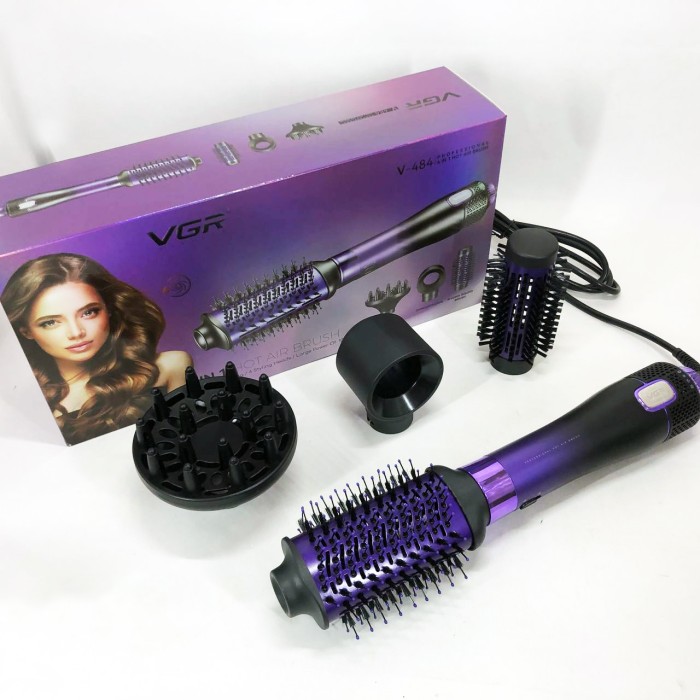 Потужний універсальний фен VGR V-484 4 в 1, Фени для сушіння волосся, Фен з різними режимами VR-62