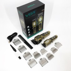 Машина для стрижки в домашніх умовах VGR 2 в 1 VGR V-600 V-900, Машинка для стрижки волосся міцна WQ-19