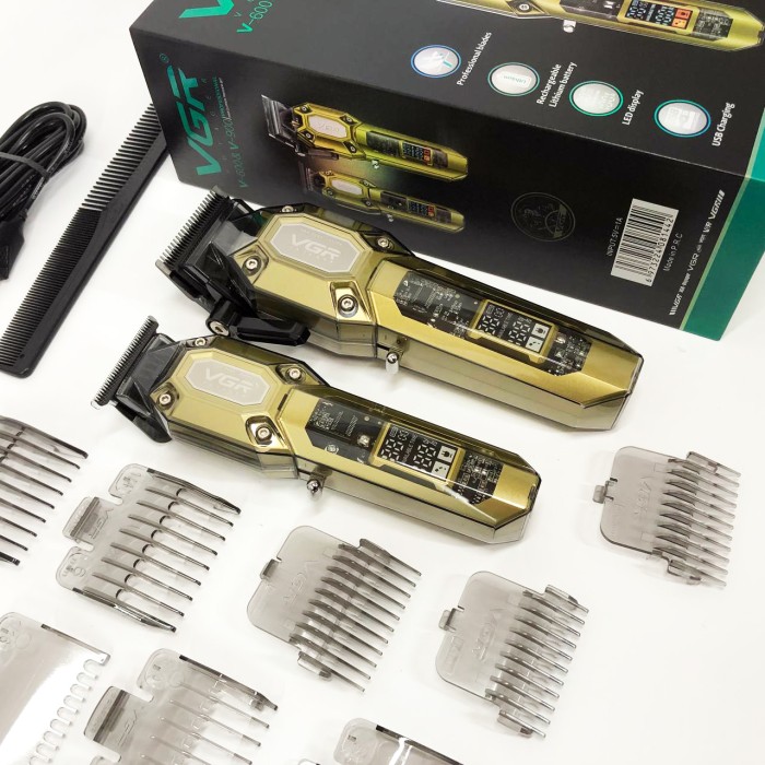 Машина для стрижки в домашніх умовах VGR 2 в 1 VGR V-600 V-900, Машинка для стрижки волосся міцна WQ-19